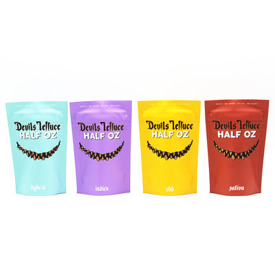 Impresión digital de papel de aluminio helado Bolsa de Mylar hierba / barra de energía cerradura Bolsa de Mylar