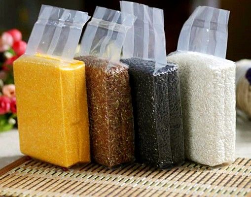 FDA ver a través de 150 micras Transparente Stand Up Bolso con cierre
