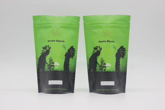 Proof THC CBD Mylar Bolsa de cerradura 1 gramo 14 g MOPP VMPET