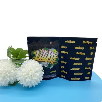 VMPET CR Zipper Soft Touch Bolsa Mylar 3.5g Para las flores de hierba