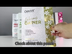 Bolsos de empaquetado inferiores planos plásticos de encargo del sello del lado de la bolsa ocho de mylar