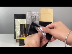 Los granos de café plásticos de encargo empaquetan el papel de aluminio Mylar que empaqueta para el café