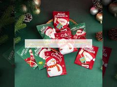 Bolsa de embalaje Mylar de forma personalizada de sellado lateral superficial brillante con cierre por cremallera