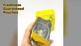 Bolsas de papel de aluminio con cremallera